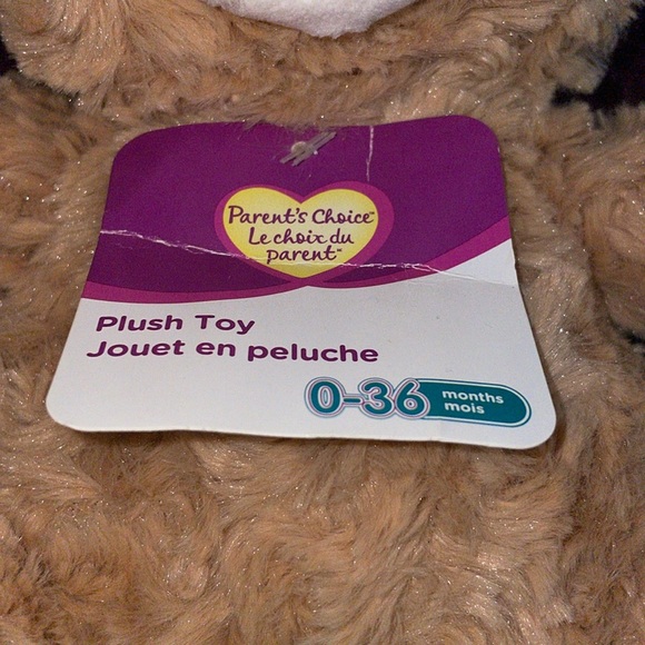 Parents Choice NEW stuffy Plush Toy Teddy bear 0 - 36 months - Picture 3 of 7